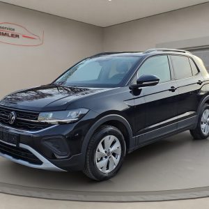VW T-Cross 1.0 TSI Life, LED, Climatronic,ACC,PDC,Tempomat, deep black perleffekt (schwarz)