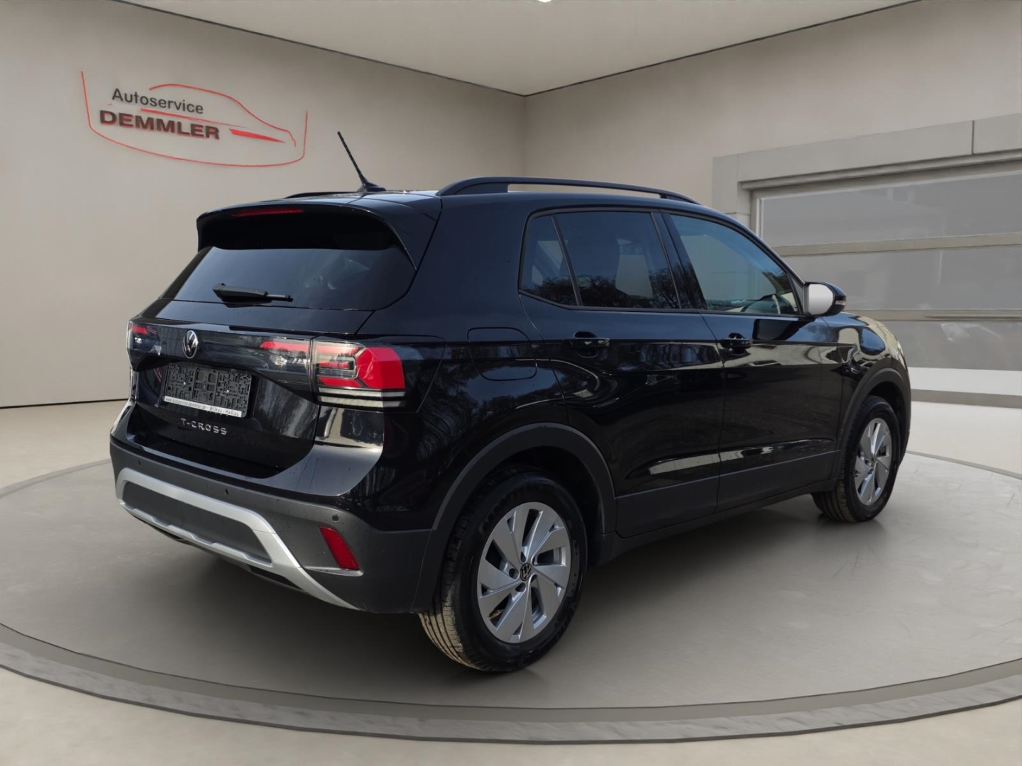 VW T-Cross 1.0 TSI Life, LED, Climatronic,ACC,PDC,Tempomat, deep black perleffekt (schwarz) – Bild 5