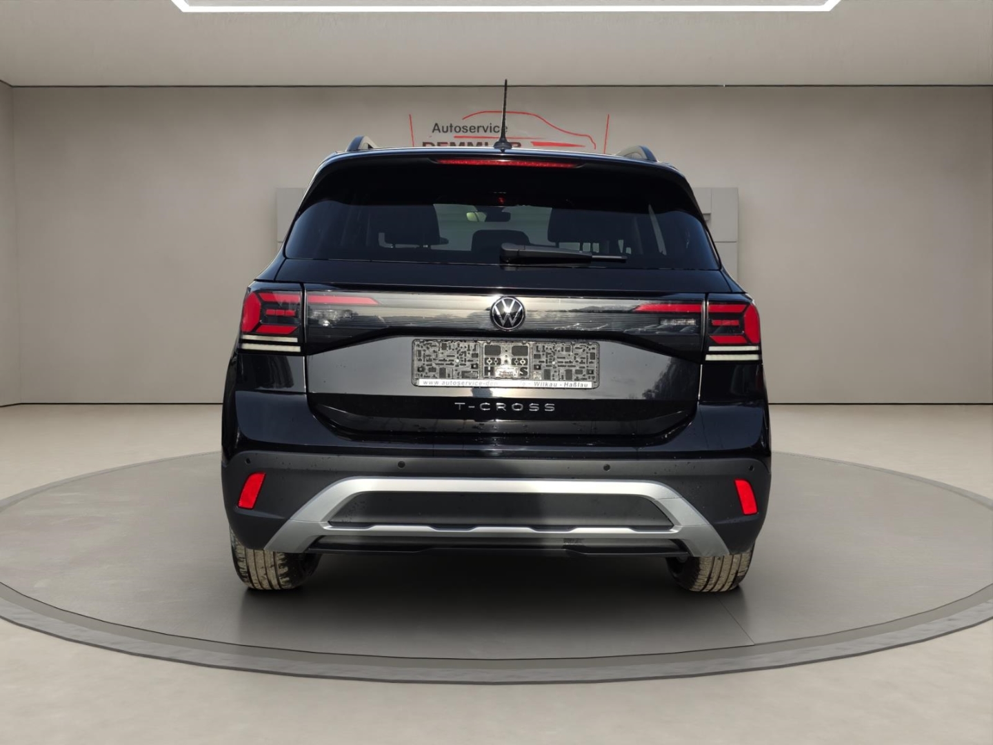 VW T-Cross 1.0 TSI Life, LED, Climatronic,ACC,PDC,Tempomat, deep black perleffekt (schwarz) – Bild 6