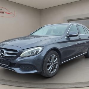 Mercedes-Benz C 200 T-Modell,LED,Navi,AHK,Climatronic,, tenoritgrau - metalliclack