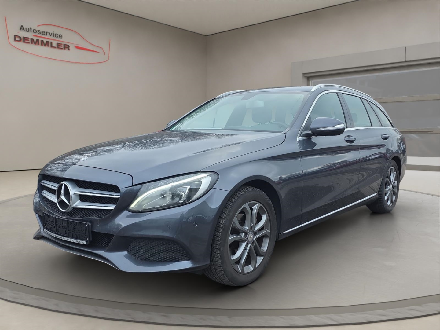 Mercedes-Benz C 200 T-Modell,LED,Navi,AHK,Climatronic,, tenoritgrau - metalliclack