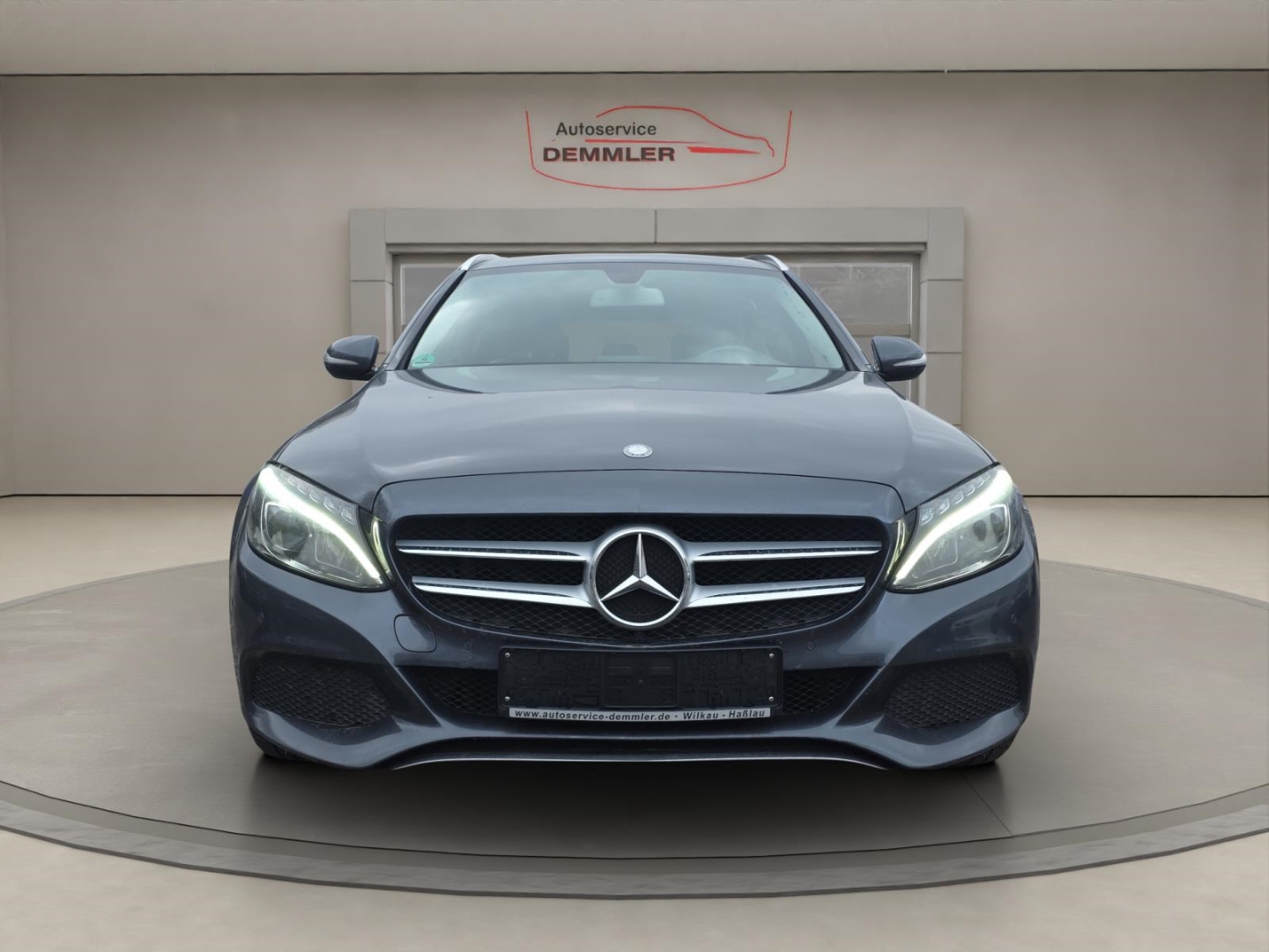 Mercedes-Benz C 200 T-Modell,LED,Navi,AHK,Climatronic,, tenoritgrau - metalliclack – Bild 2