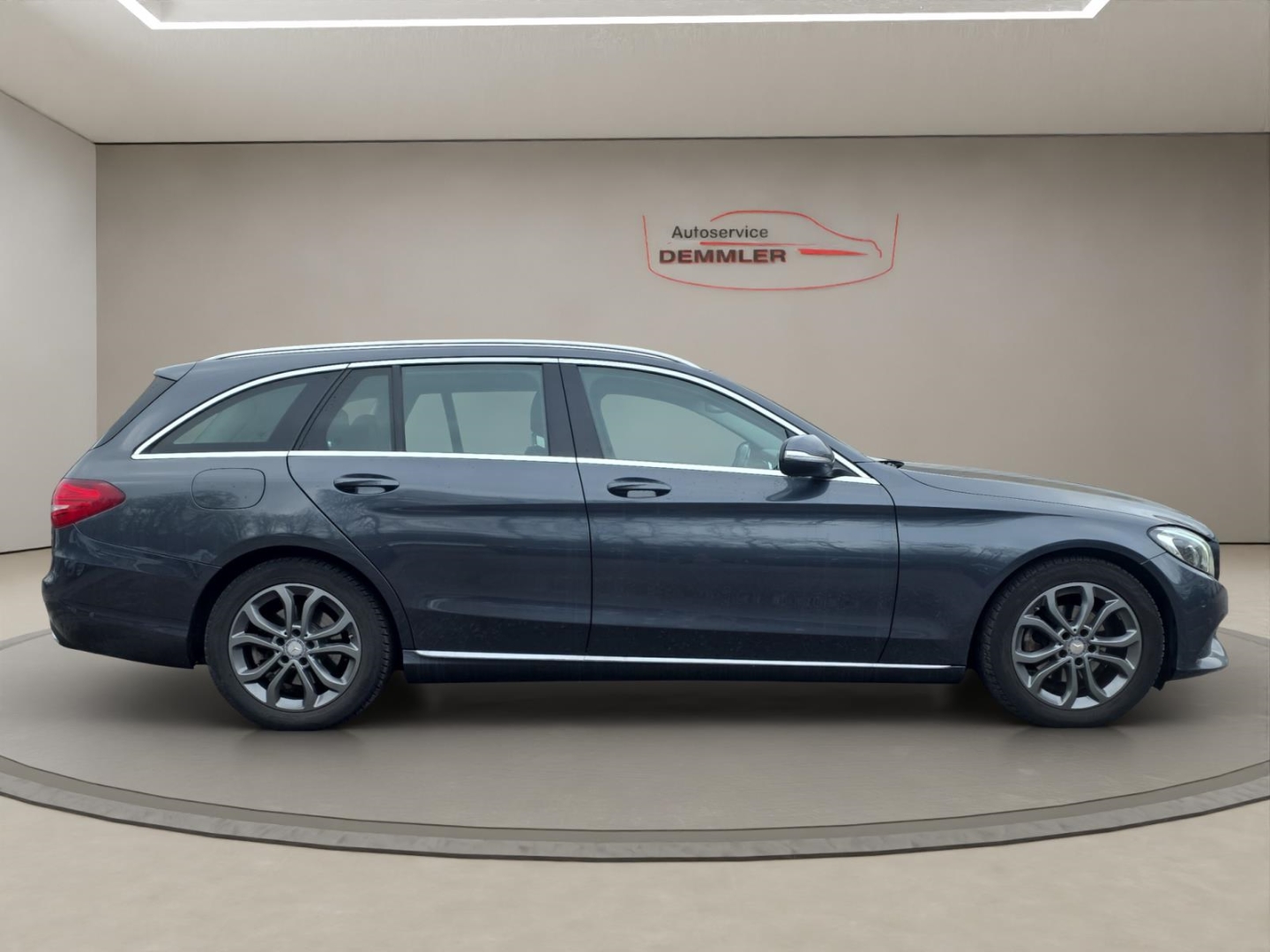 Mercedes-Benz C 200 T-Modell,LED,Navi,AHK,Climatronic,, tenoritgrau - metalliclack – Bild 4