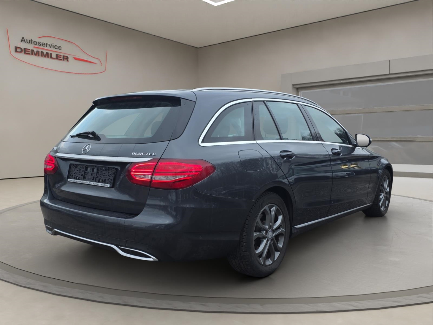 Mercedes-Benz C 200 T-Modell,LED,Navi,AHK,Climatronic,, tenoritgrau - metalliclack – Bild 5