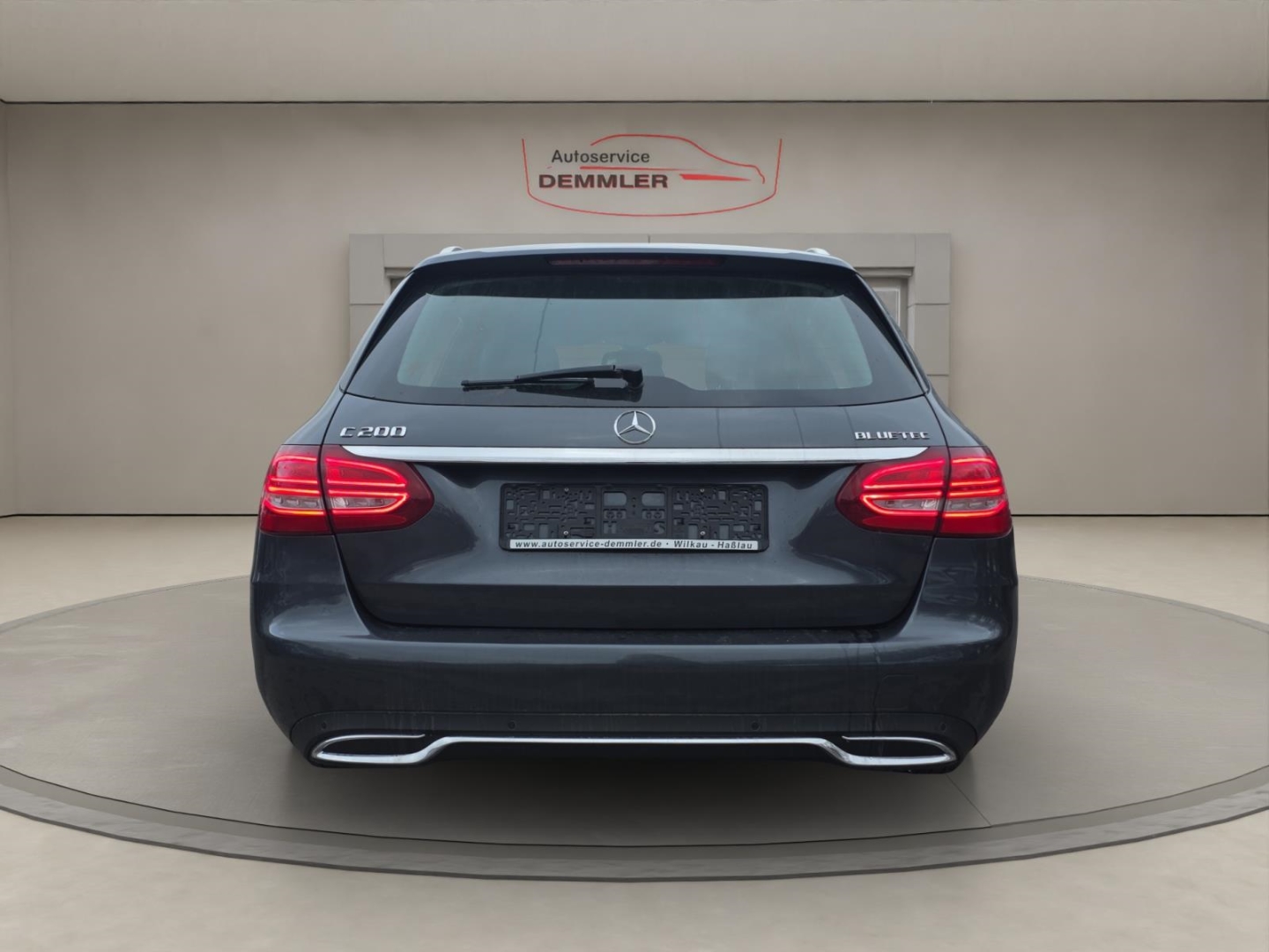 Mercedes-Benz C 200 T-Modell,LED,Navi,AHK,Climatronic,, tenoritgrau - metalliclack – Bild 6