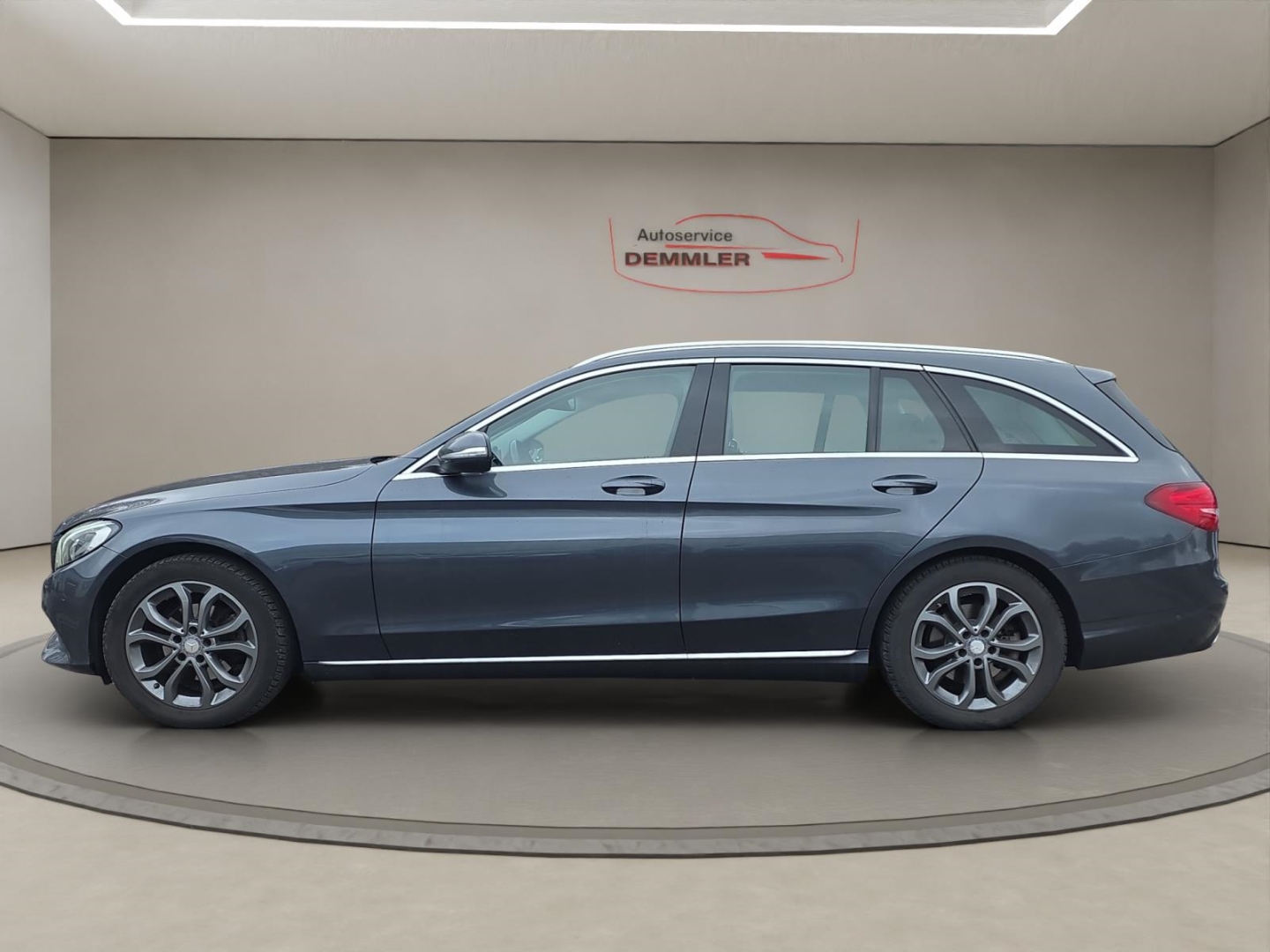 Mercedes-Benz C 200 T-Modell,LED,Navi,AHK,Climatronic,, tenoritgrau - metalliclack – Bild 8