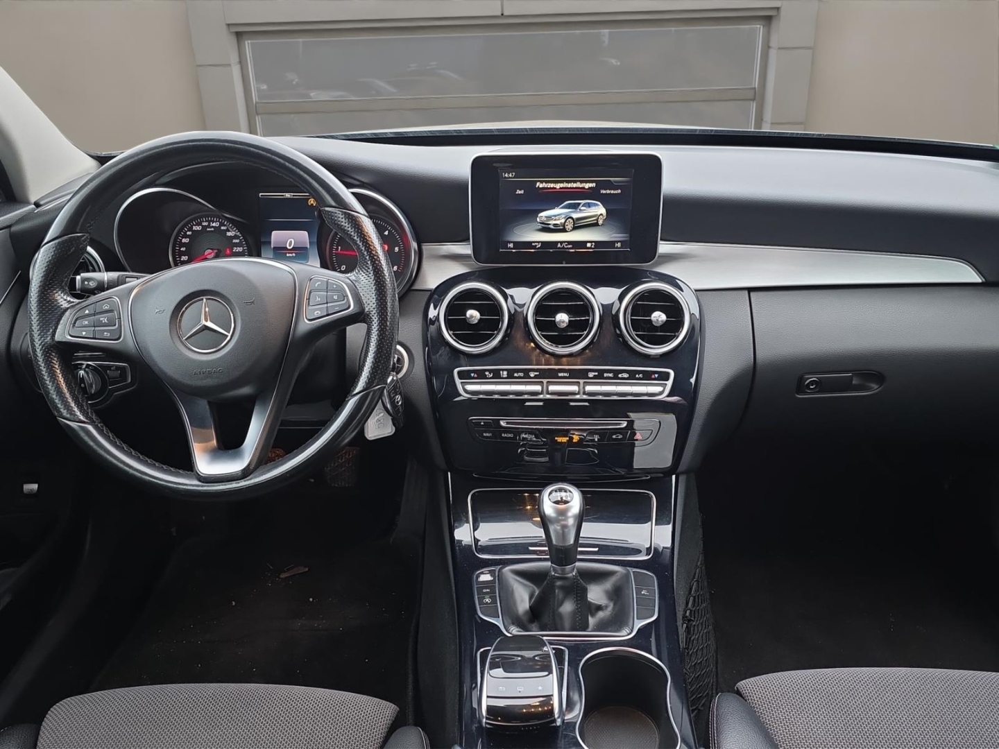 Mercedes-Benz C 200 T-Modell,LED,Navi,AHK,Climatronic,, tenoritgrau - metalliclack – Bild 11