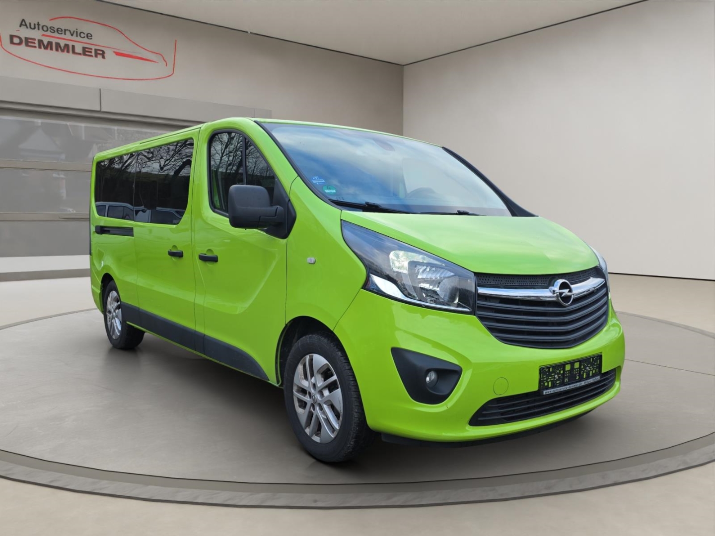 Opel Vivaro B Kombi L2, Klima,AHK,Tempomat,Parksensoren, mamba gruen (s) – Bild 3