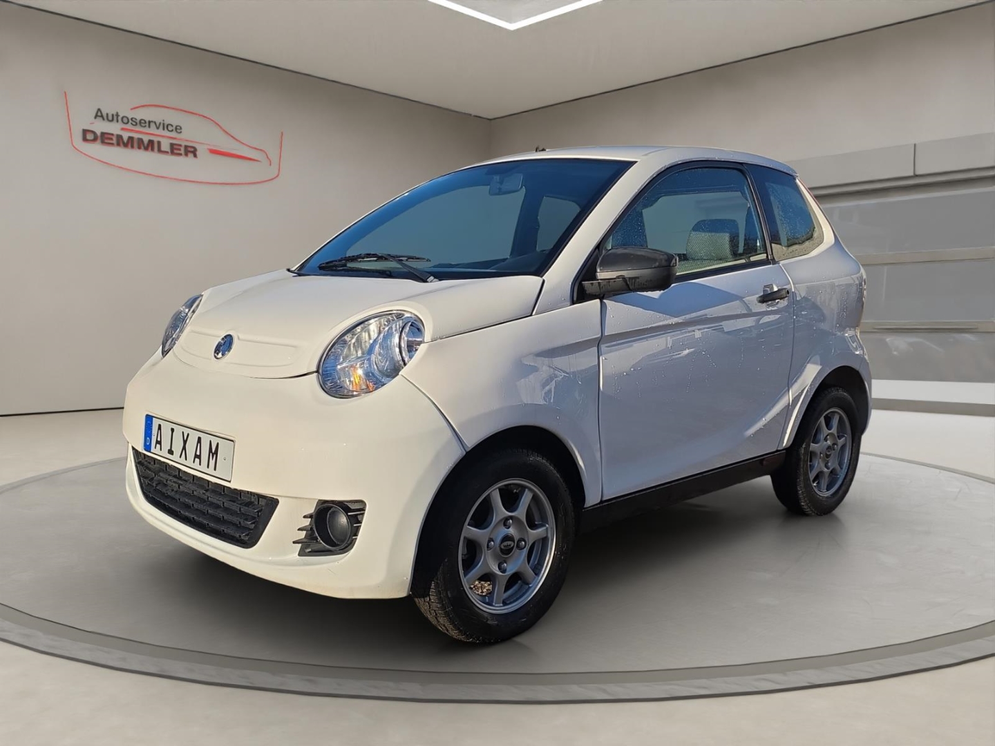 Aixam City Mopedführerscheinauto 45 km/h, weiss