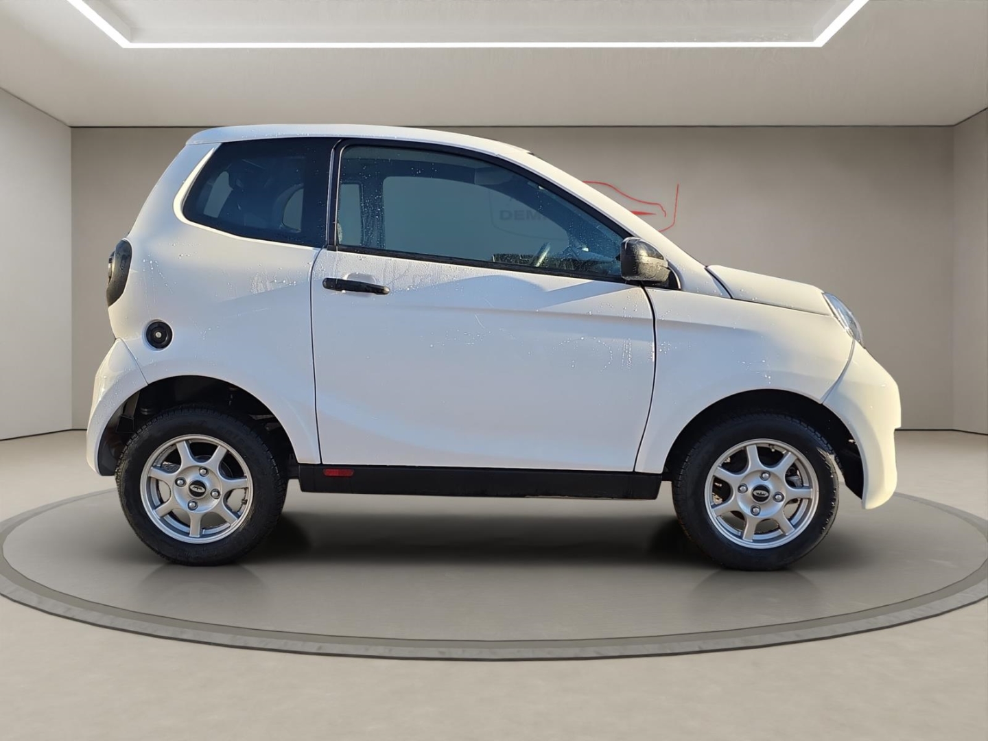 Aixam City Mopedführerscheinauto 45 km/h, weiss – Bild 4