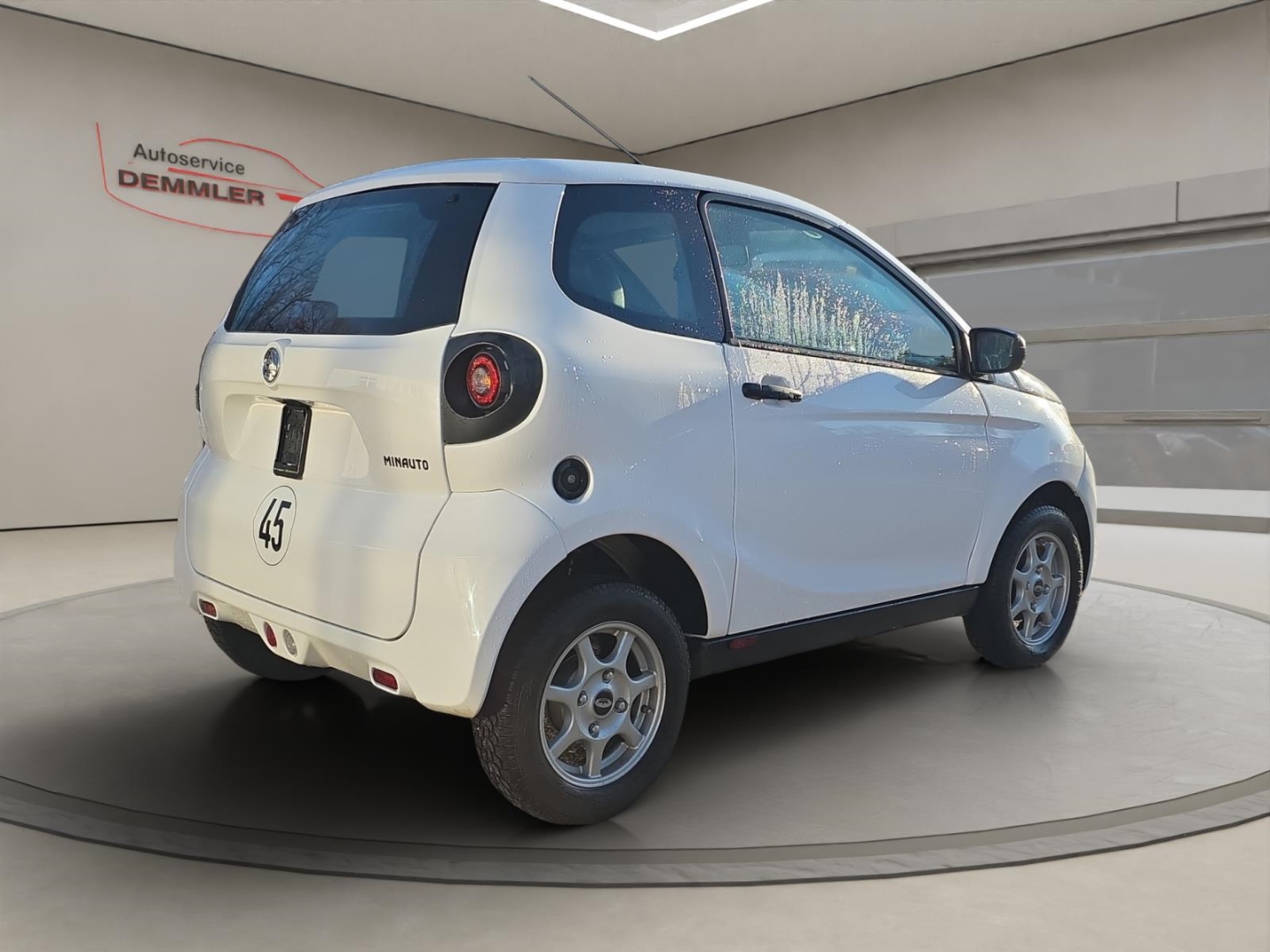 Aixam City Mopedführerscheinauto 45 km/h, weiss – Bild 5