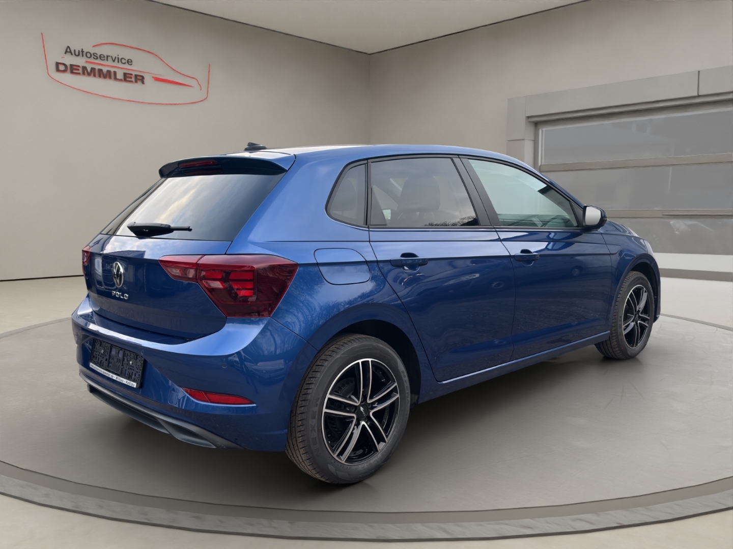 VW Polo VI ,Klimaanlage, LED-Scheinwerfer, PDC, DAB, reef blue metallic (blau) – Bild 5