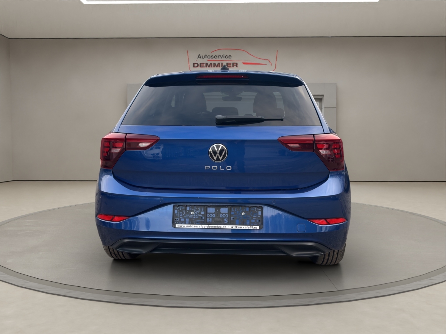 VW Polo VI ,Klimaanlage, LED-Scheinwerfer, PDC, DAB, reef blue metallic (blau) – Bild 6
