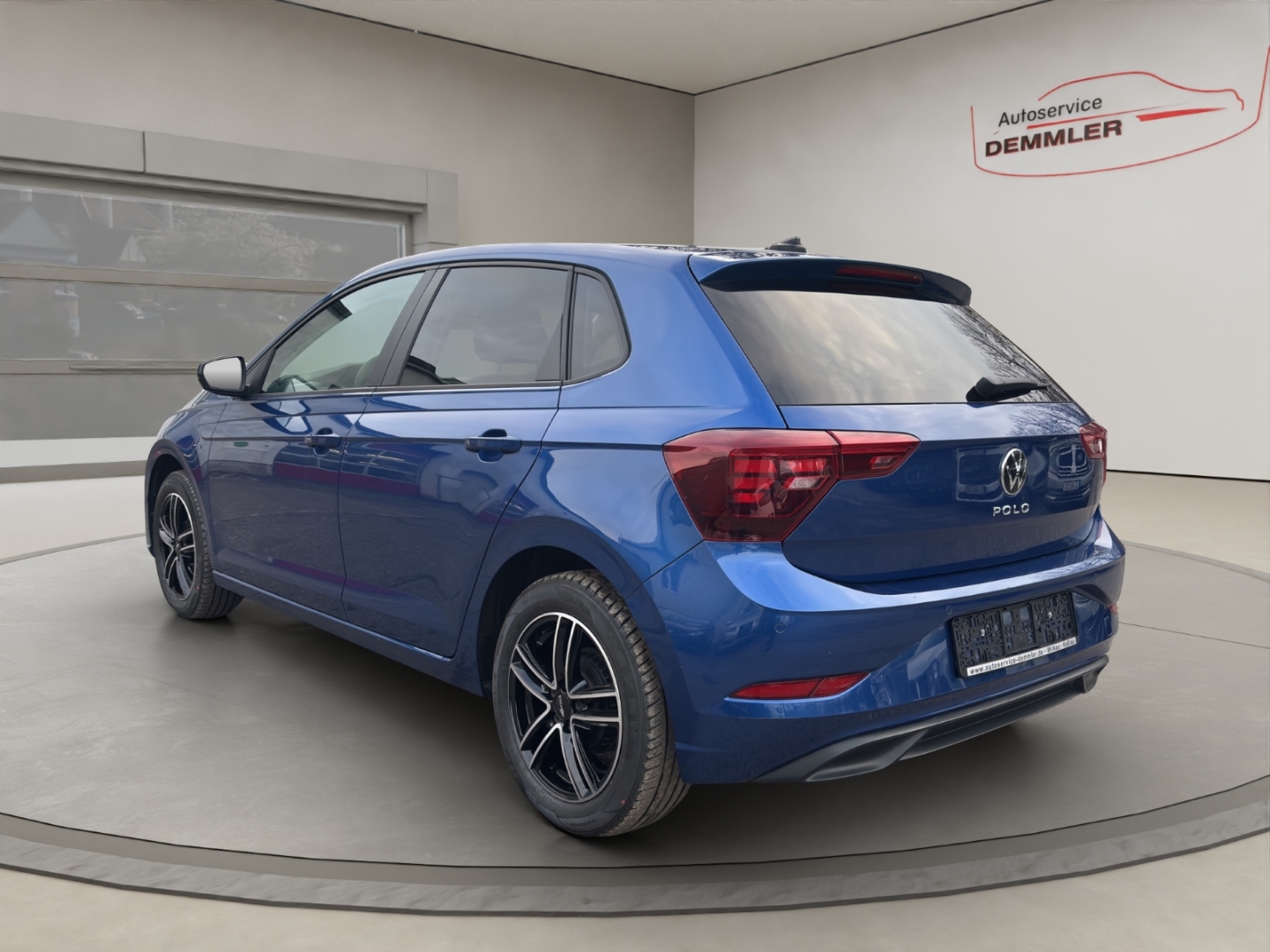 VW Polo VI ,Klimaanlage, LED-Scheinwerfer, PDC, DAB, reef blue metallic (blau) – Bild 7