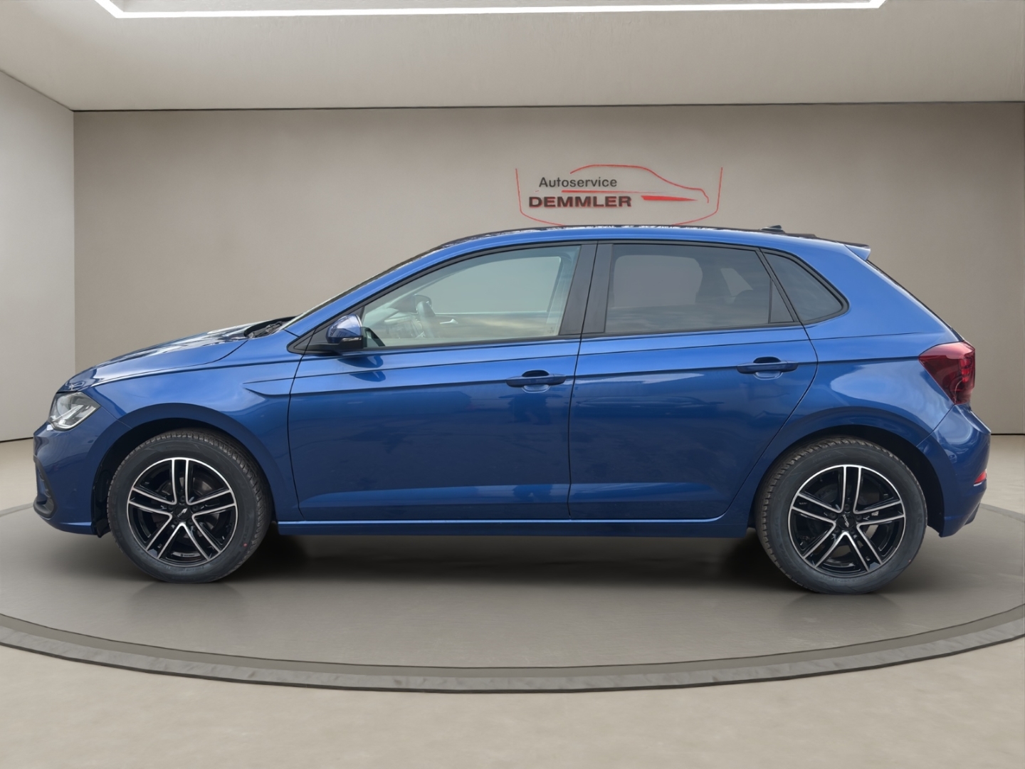 VW Polo VI ,Klimaanlage, LED-Scheinwerfer, PDC, DAB, reef blue metallic (blau) – Bild 8