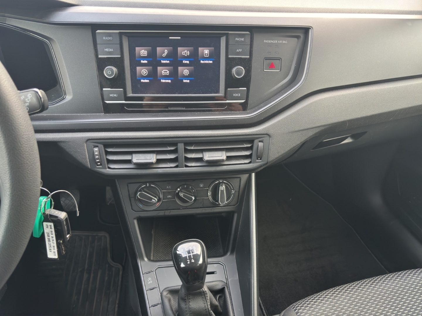 VW Polo VI ,Klimaanlage, LED-Scheinwerfer, PDC, DAB, reef blue metallic (blau) – Bild 16