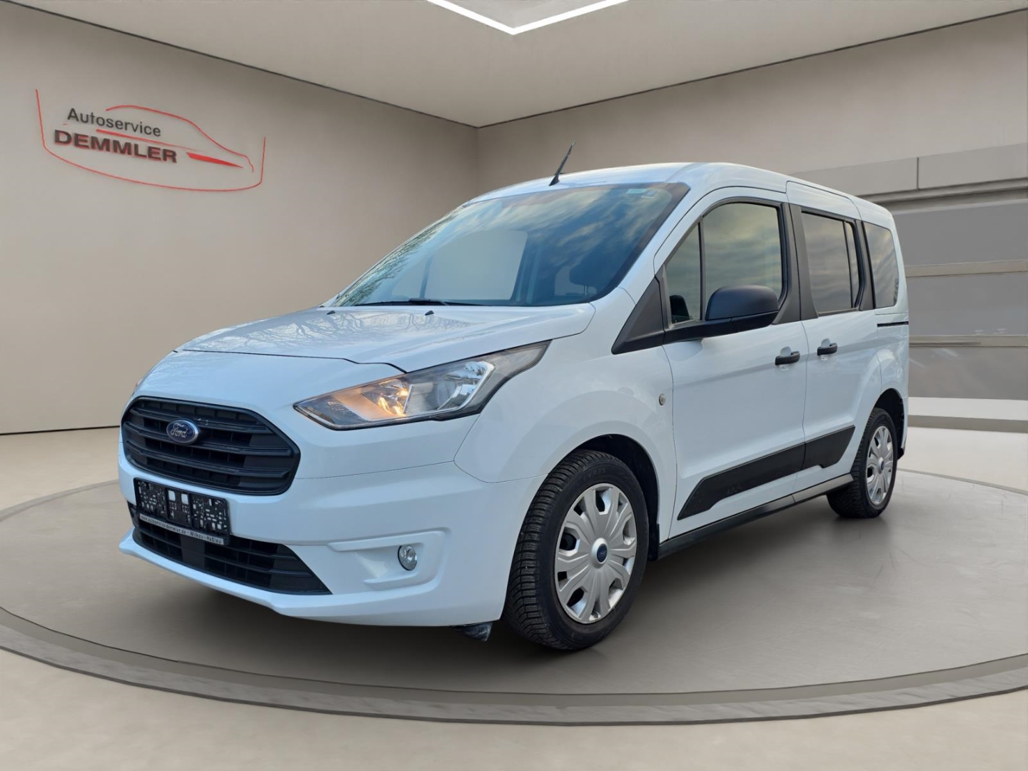 Ford Tourneo Connect 1.5 TdCI Klima,Tempomat,Frontscheibenheizung, frost-weiß