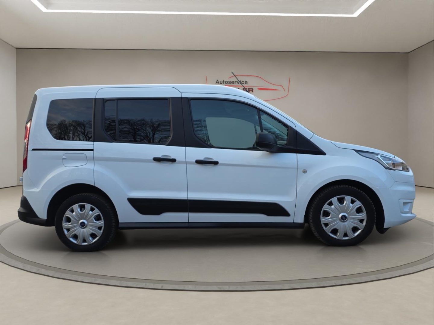 Ford Tourneo Connect 1.5 TdCI Klima,Tempomat,Frontscheibenheizung, frost-weiß – Bild 4
