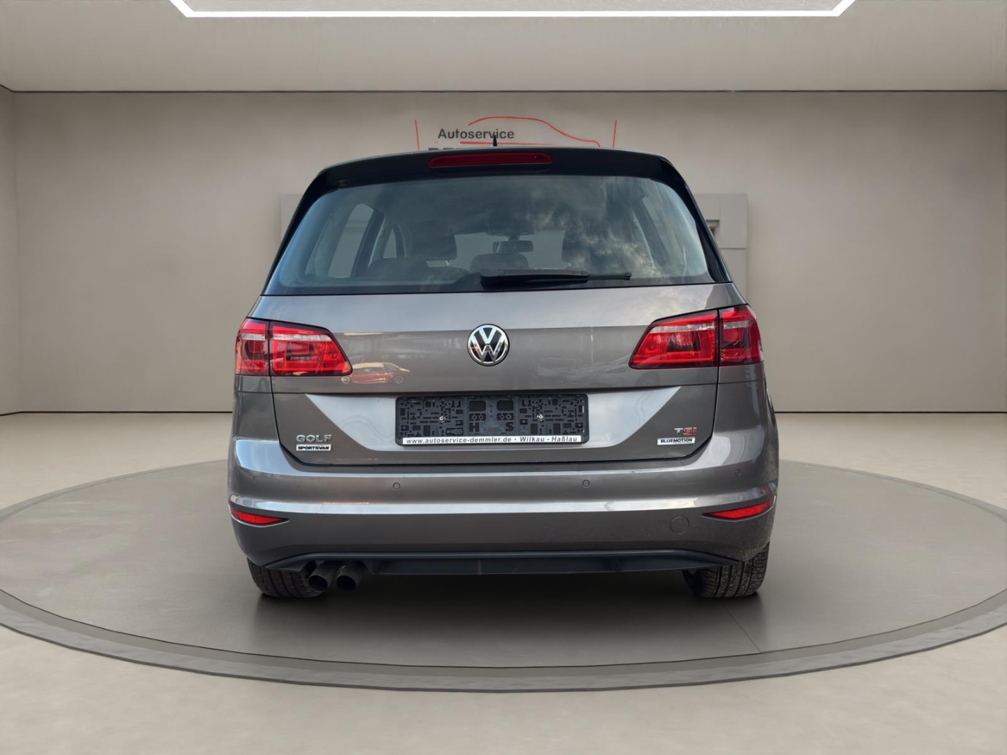 VW Golf Sportsvan VII Highline,Xenon,Navi,AHK,Winter-P.,Tempomat, limestone grey metallic (grau) – Bild 6