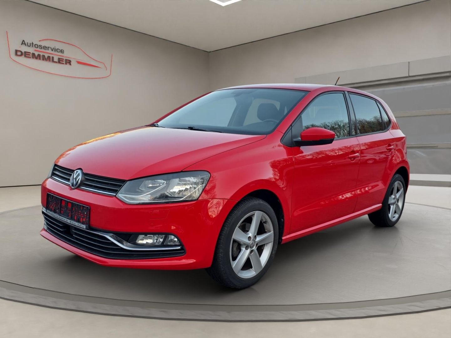 VW Polo Highline 1.2 TSI, Navi,Klima,Sitzheizung,PDC, flash-rot