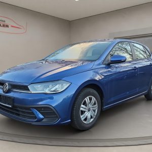 VW Polo 1.0 Klimaanlage, DAB-Radio, Berganfahrassistent, reef blue metallic (blau)