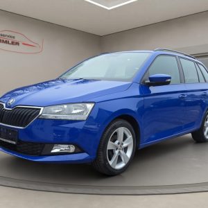 Skoda Fabia Combi 1.0 TSI Cool Plus, Klima, Parksensoren, DAB-Radio, energy blau