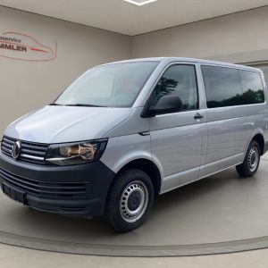 VW T6 Kombi 2.0 TDI, Leder, Klima, Berganfahrhilfe, reflexsilber metallic