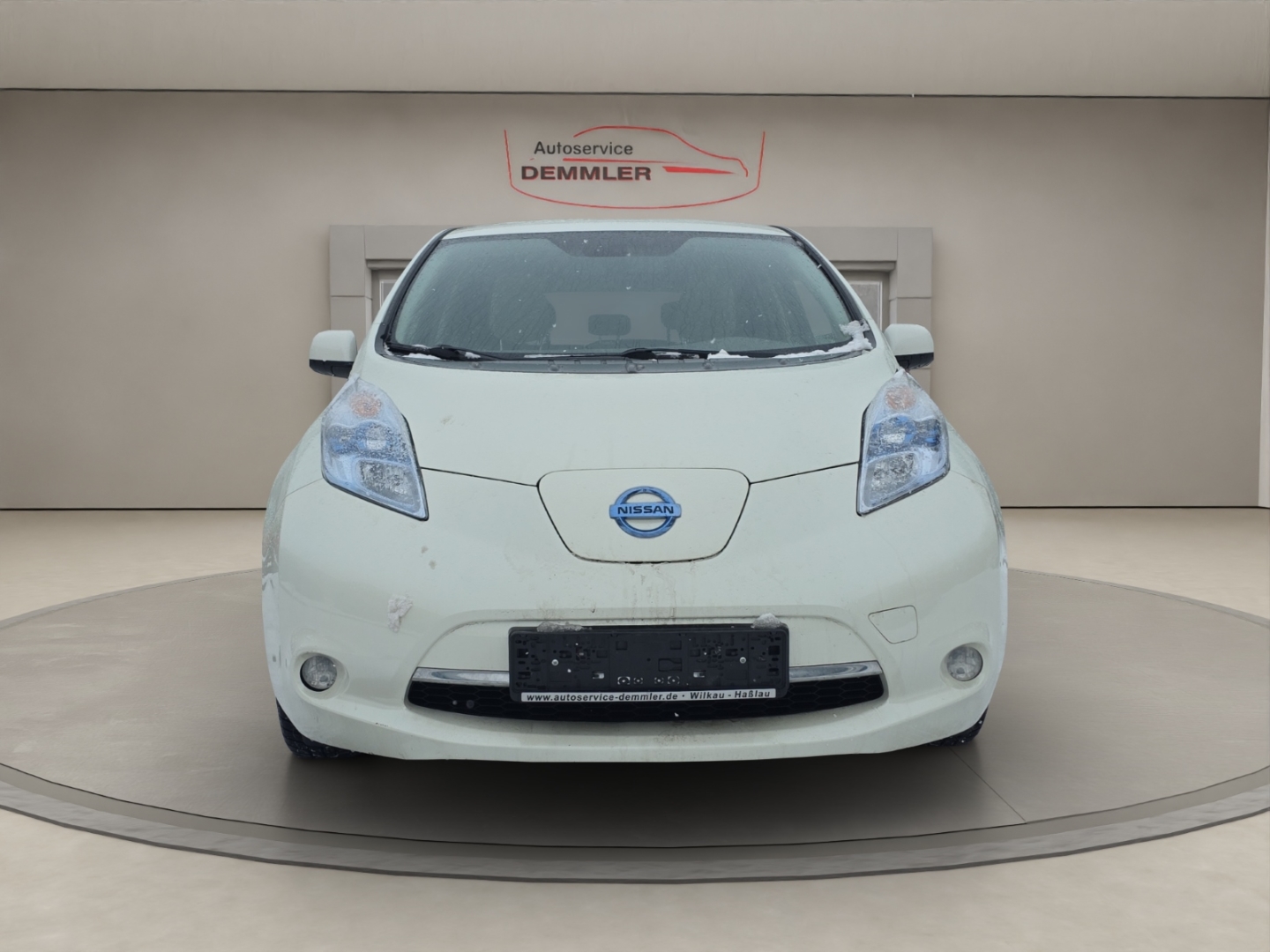 Nissan Leaf Klimaautomatik, Sitzheizung, Navi, Tempomat, white pearl (m) (weiss) – Bild 2