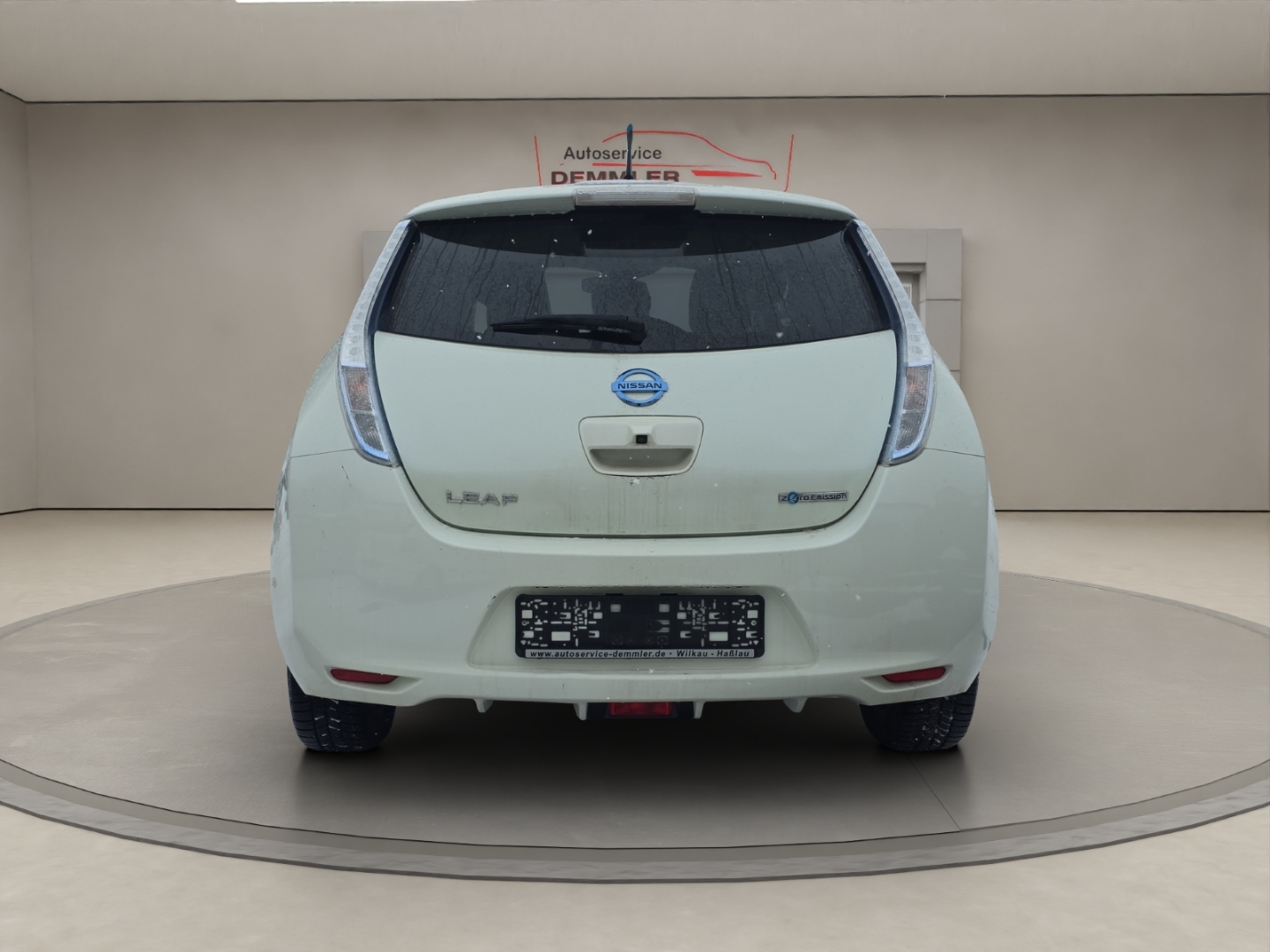 Nissan Leaf Klimaautomatik, Sitzheizung, Navi, Tempomat, white pearl (m) (weiss) – Bild 6