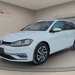 VW Golf VII 1.6 TDI,ACC,Climatronic,AHK,Navi,PDC,Sitzheizung, pure white (weiss)