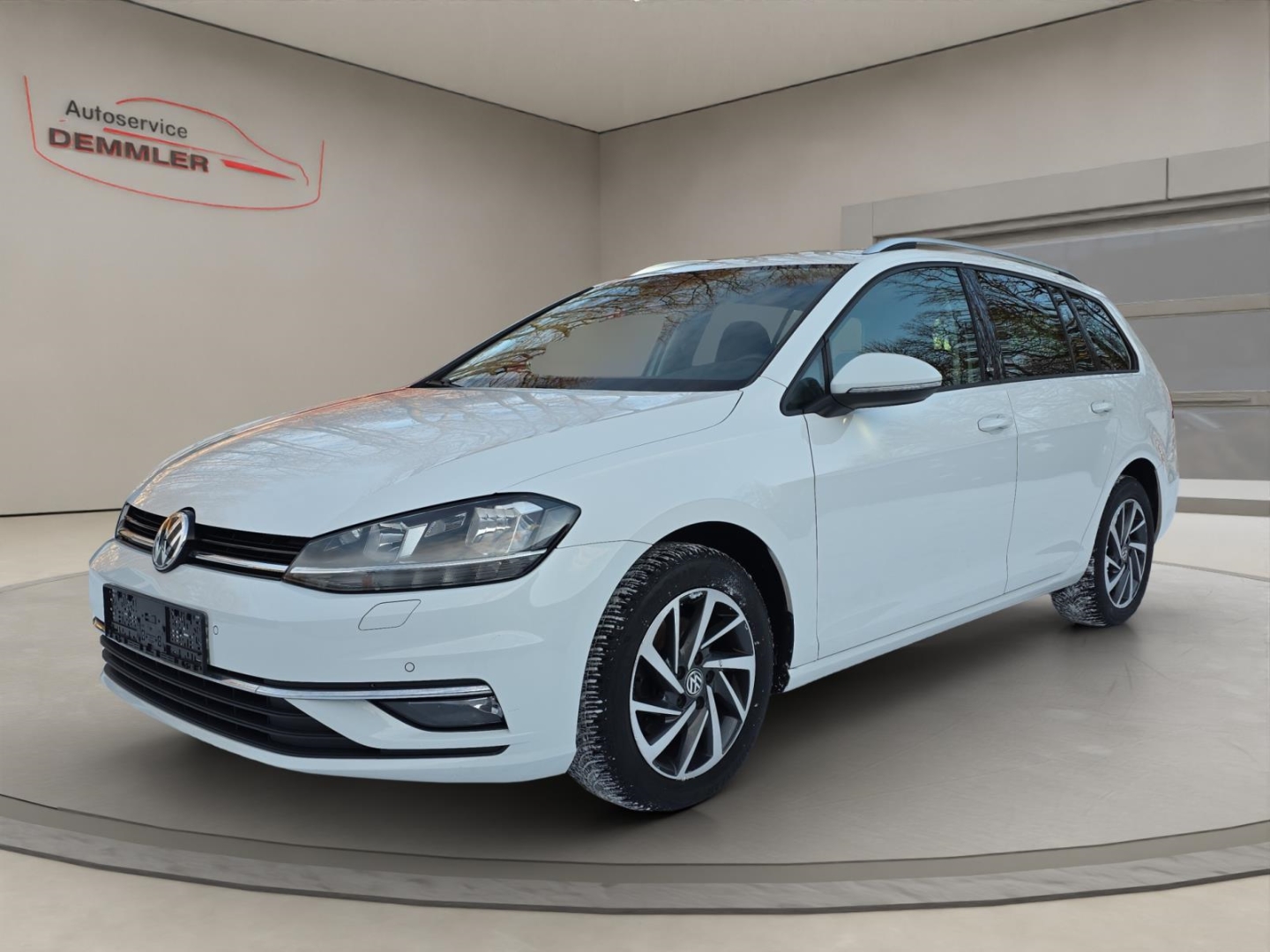 VW Golf VII 1.6 TDI,ACC,Climatronic,AHK,Navi,PDC,Sitzheizung, pure white (weiss)