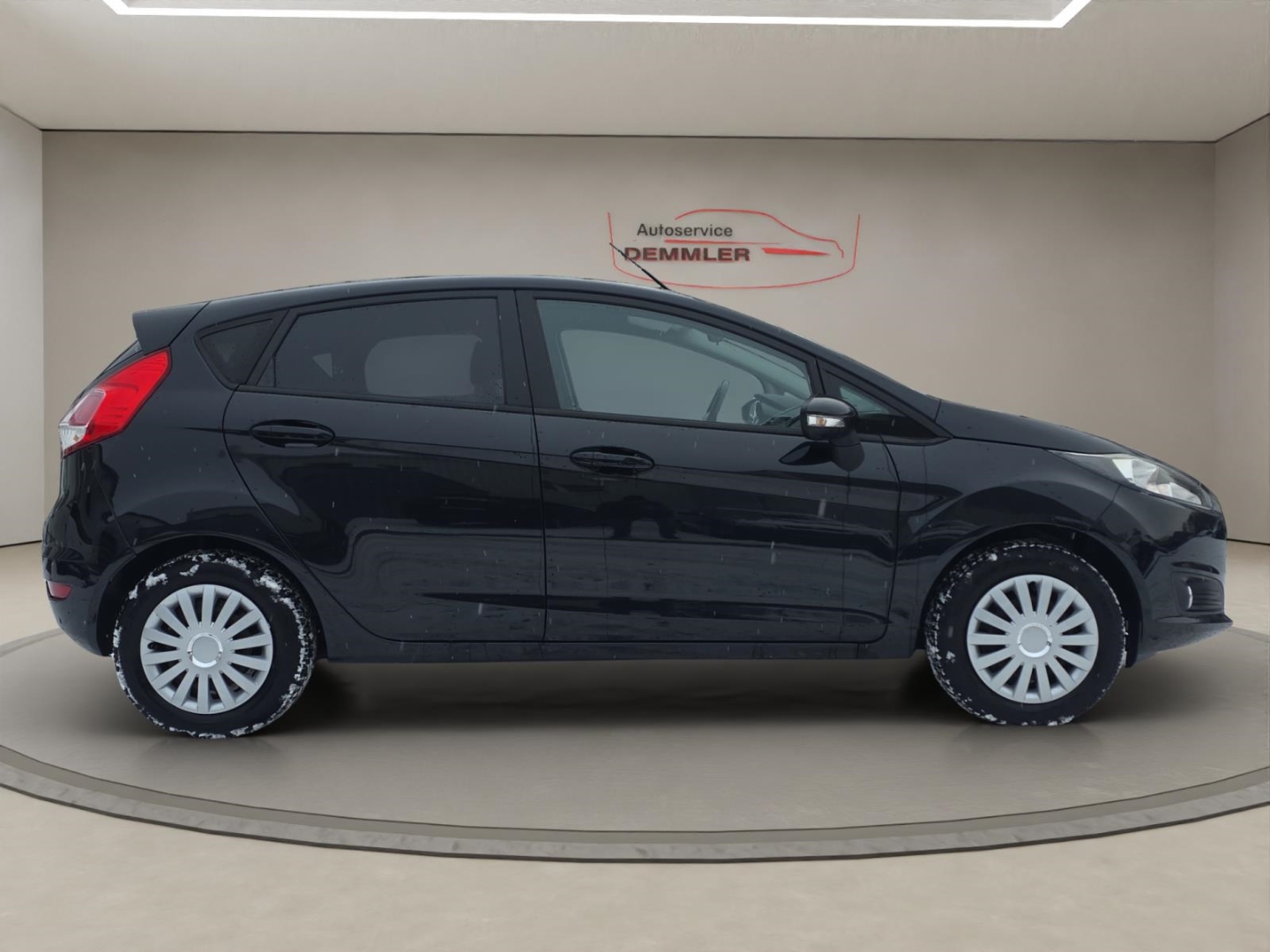 Ford Fiesta 1.2,Klima,Winter-P.,Sitz- und Frontscheibenheizung, panther-schwarz metallic – Bild 4