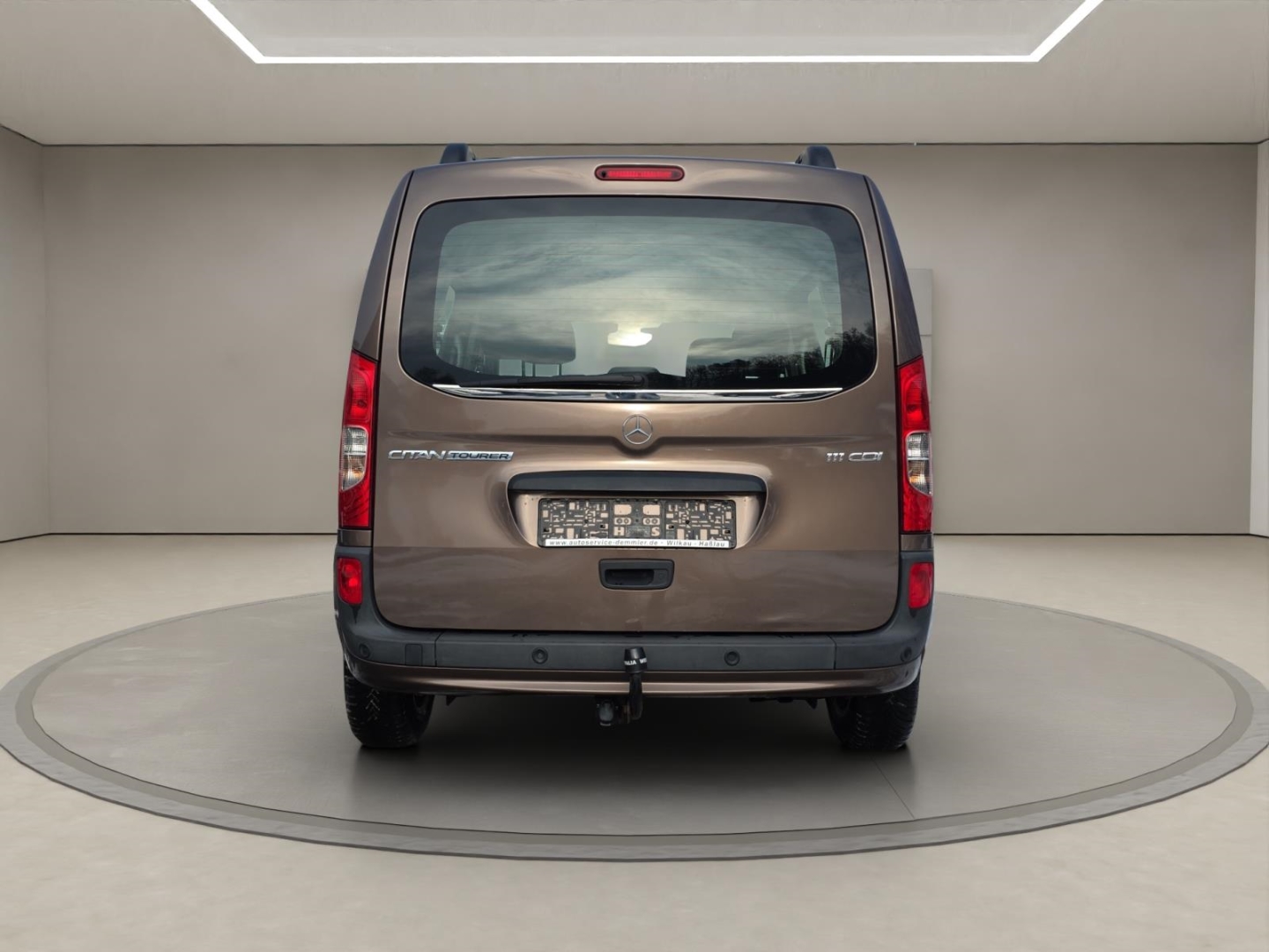 Mercedes-Benz Citan Klima,Anhängerkupplung, Sitzheizung, PDC, limonitbraun metallic – Bild 6