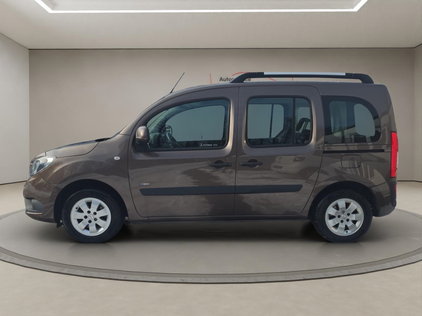 Mercedes-Benz Citan Klima,Anhängerkupplung, Sitzheizung, PDC, limonitbraun metallic – Bild 8