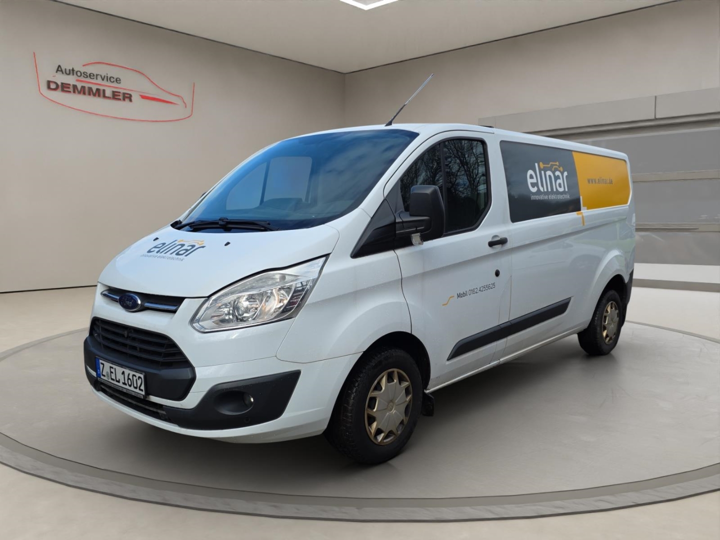 Ford Transit Custom Kasten L2 2.0 TDCi, Klima, Tempomat, Parksensoren, frost-weiß