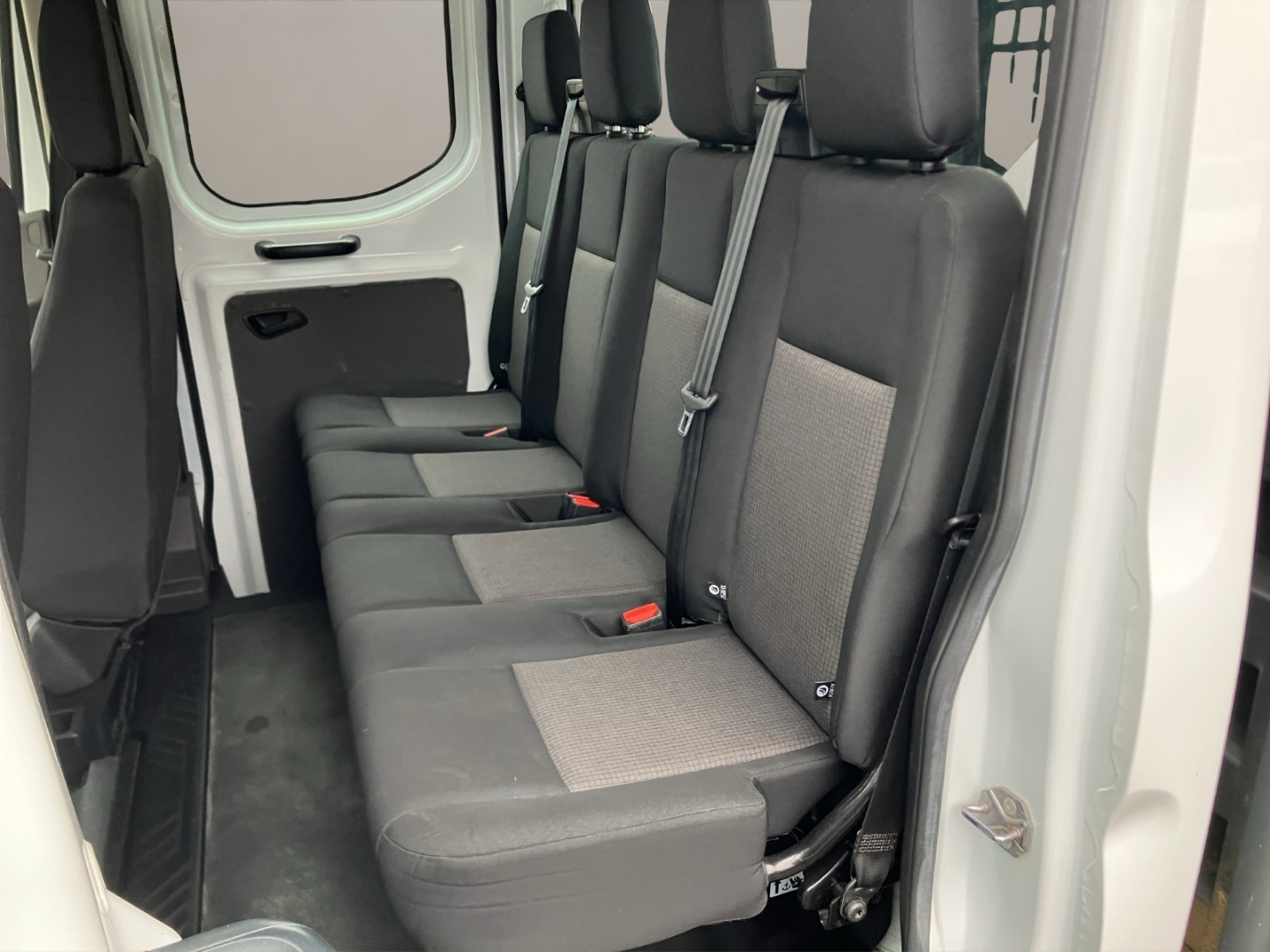 Ford Transit Pritsche L2 Doppelkabine, Klima, AHK, frost-weiß – Bild 12