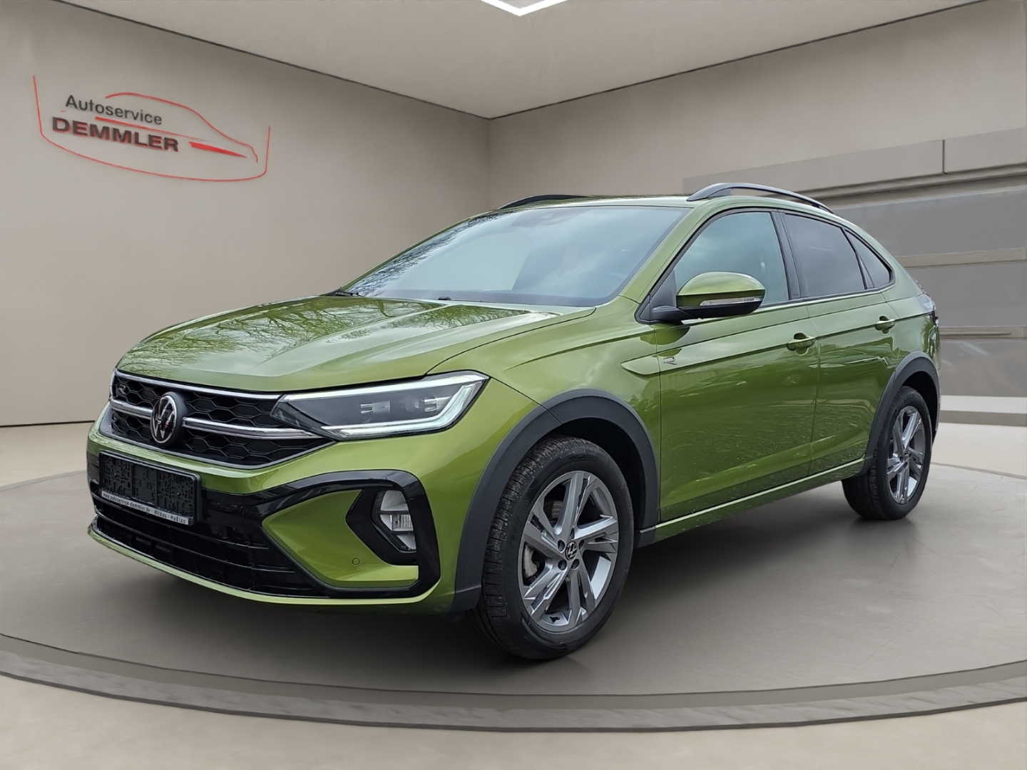 VW Taigo R-Line 1.0 TSI, Climatronic,R.Kamera,LED,ACC, visual green metallic (gruen)