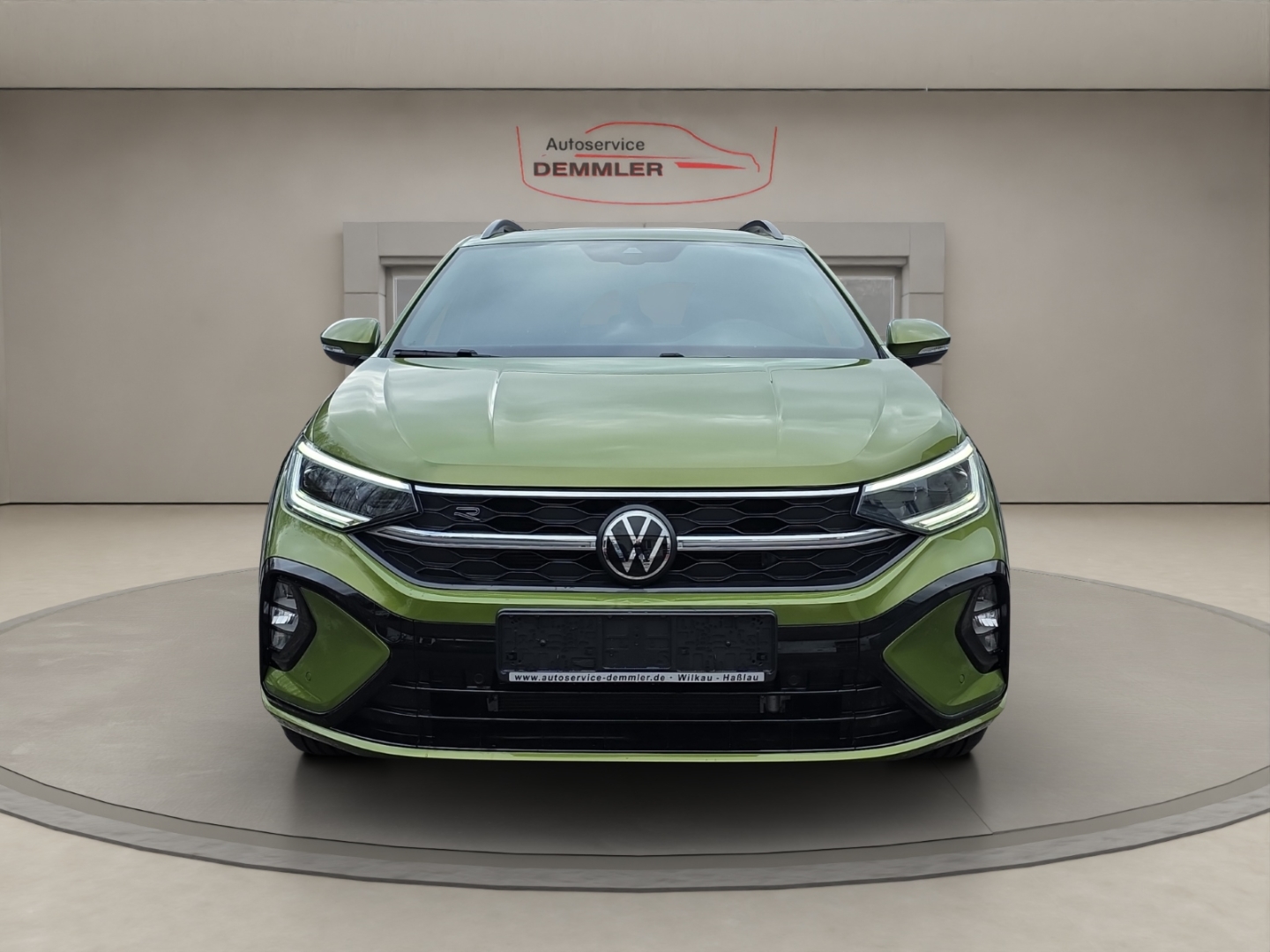 VW Taigo R-Line 1.0 TSI, Climatronic,R.Kamera,LED,ACC, visual green metallic (gruen) – Bild 2