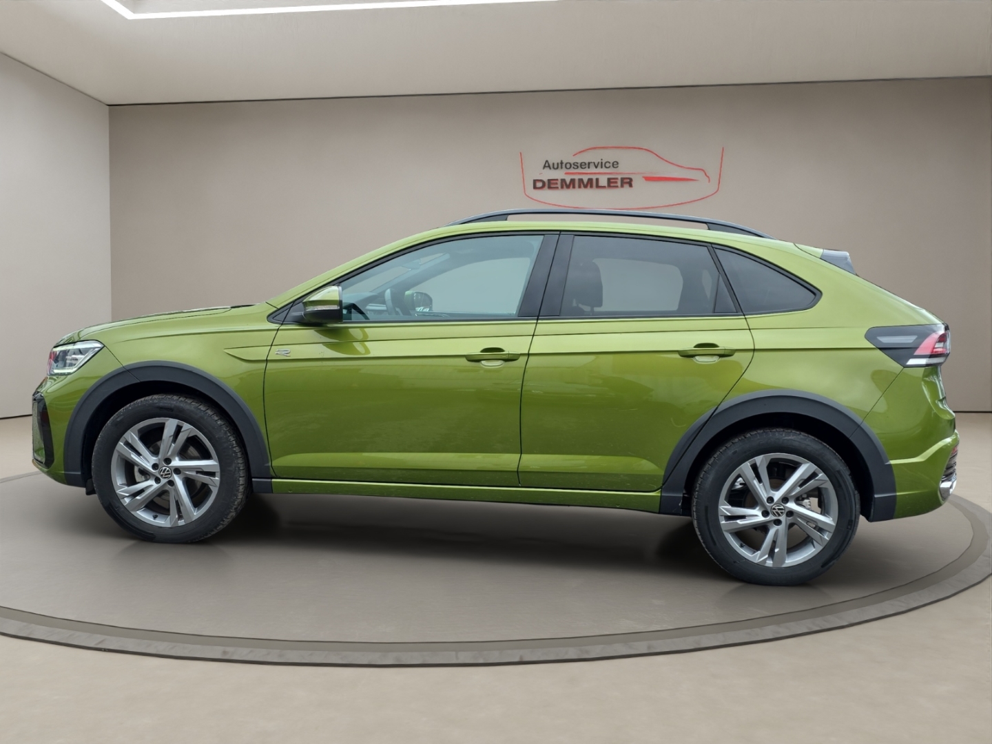 VW Taigo R-Line 1.0 TSI, Climatronic,R.Kamera,LED,ACC, visual green metallic (gruen) – Bild 8