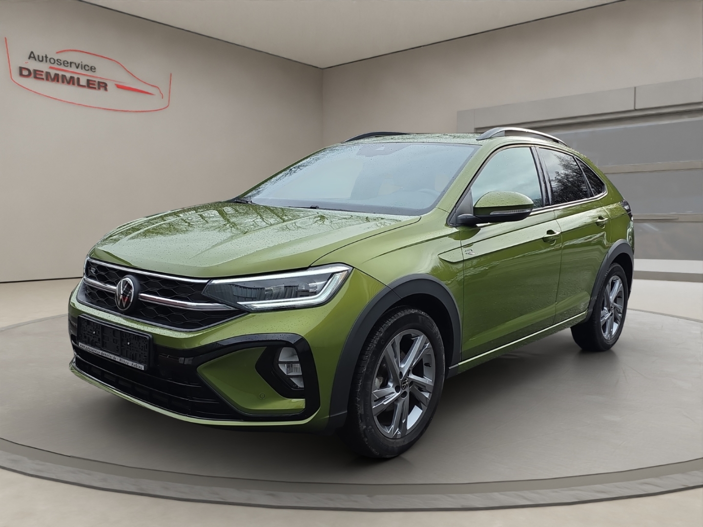 VW Taigo R-Line TSI DSG,Climatronic,R.Kamea,LED,Sitzheizung, visual green metallic (gruen)