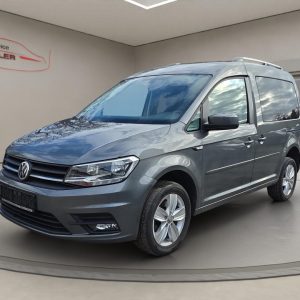 VW Caddy XTRA 2.0 TDI 4Motion,Navi,AHK,Climatronic,Tempomat, indiumgrau metallic