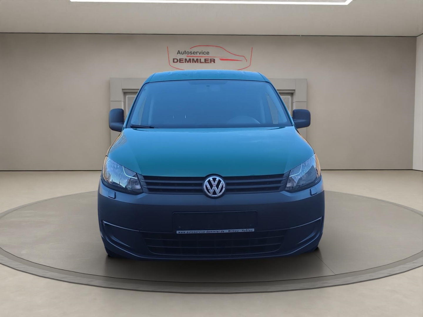 VW Caddy 1.6 TDI,Climatronic,Tempomat,AHK,Sitzheizung, gruen – Bild 2