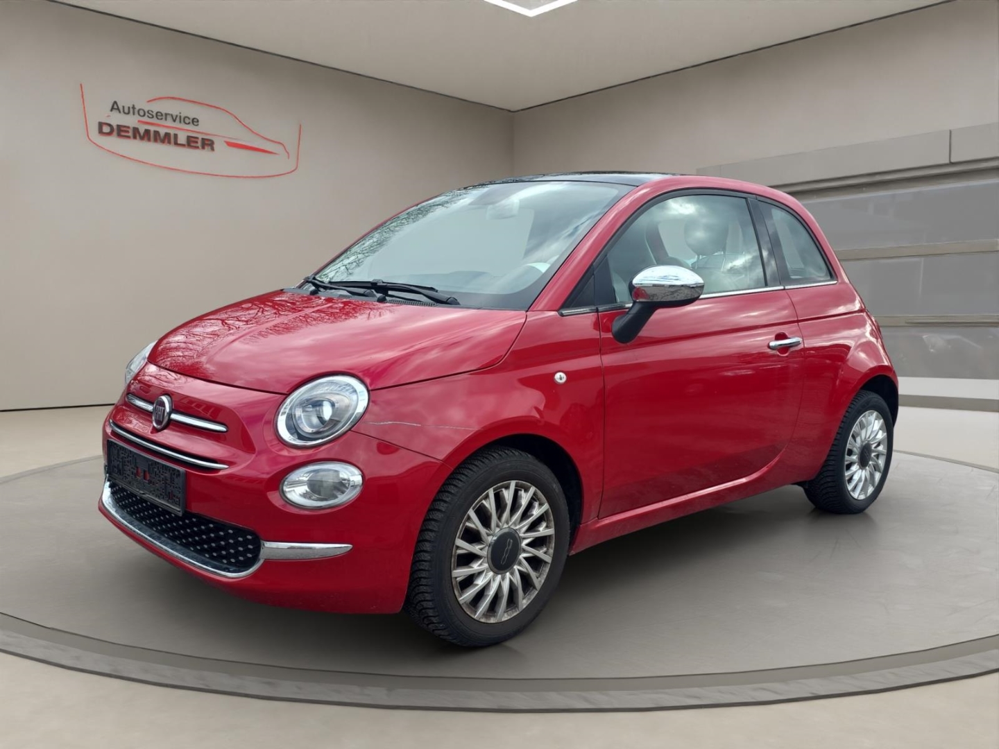 Fiat 500 Lounge1.2,Climatronik,Sitzh.,Pano-Dach,Tempomat, colore esterno (passione rot)