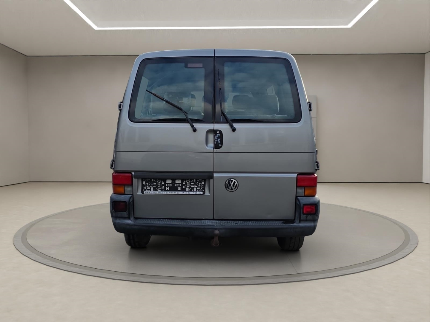 VW T4 Caravelle 2.5 TDI, Klimaautomatik, AHK,ohne Gewährleistung, silbergrau metallic – Bild 6