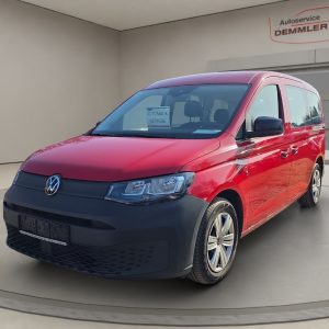 VW Caddy Maxi 2.0 TDI DSG,Navi,Tempomat,Climatronic,DAB, kirschrot