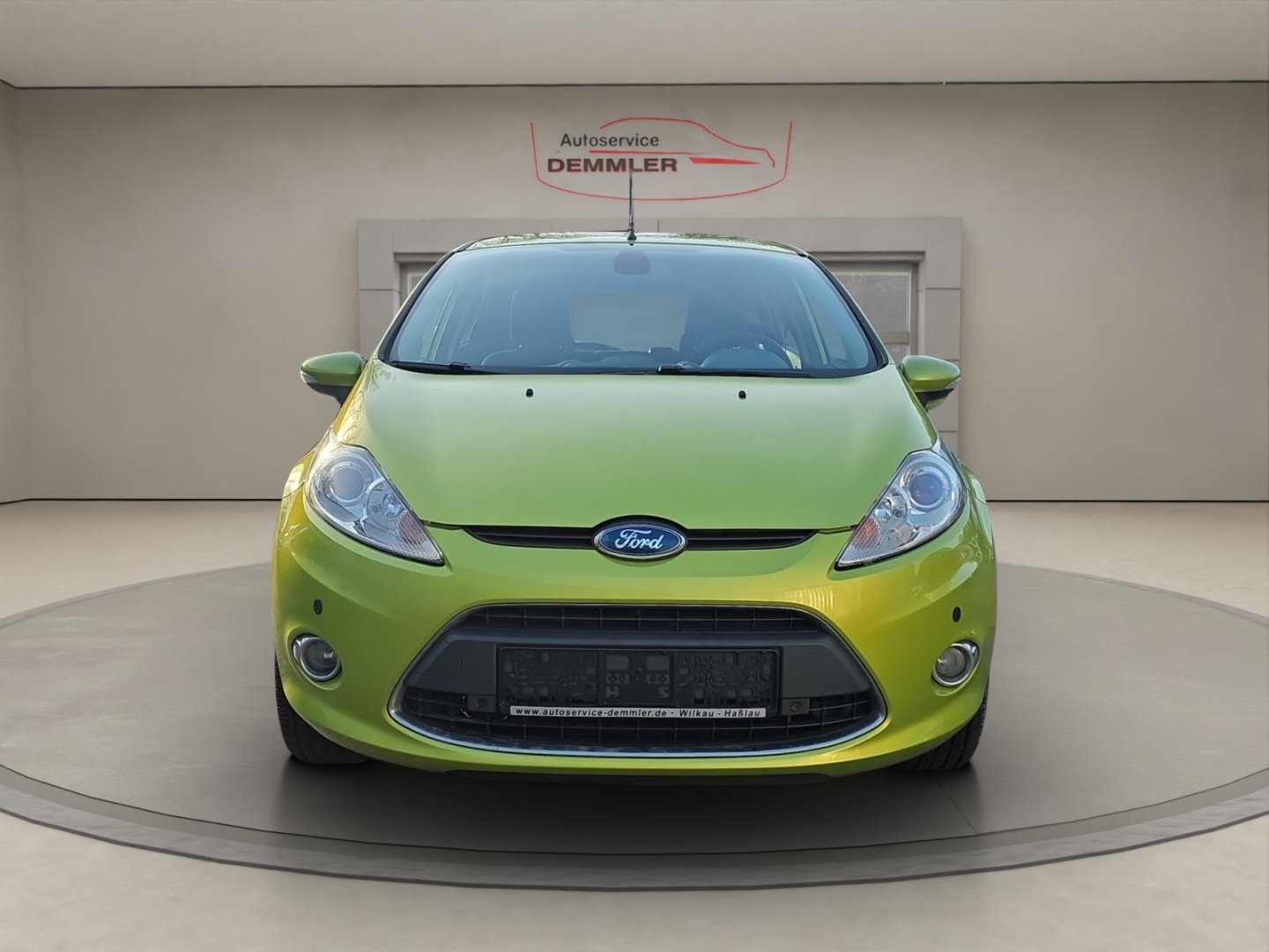 Ford Fiesta Titanium 1.4,Climatronic,beh.Frontsch.,PDC, squeeze (gruen) – Bild 2