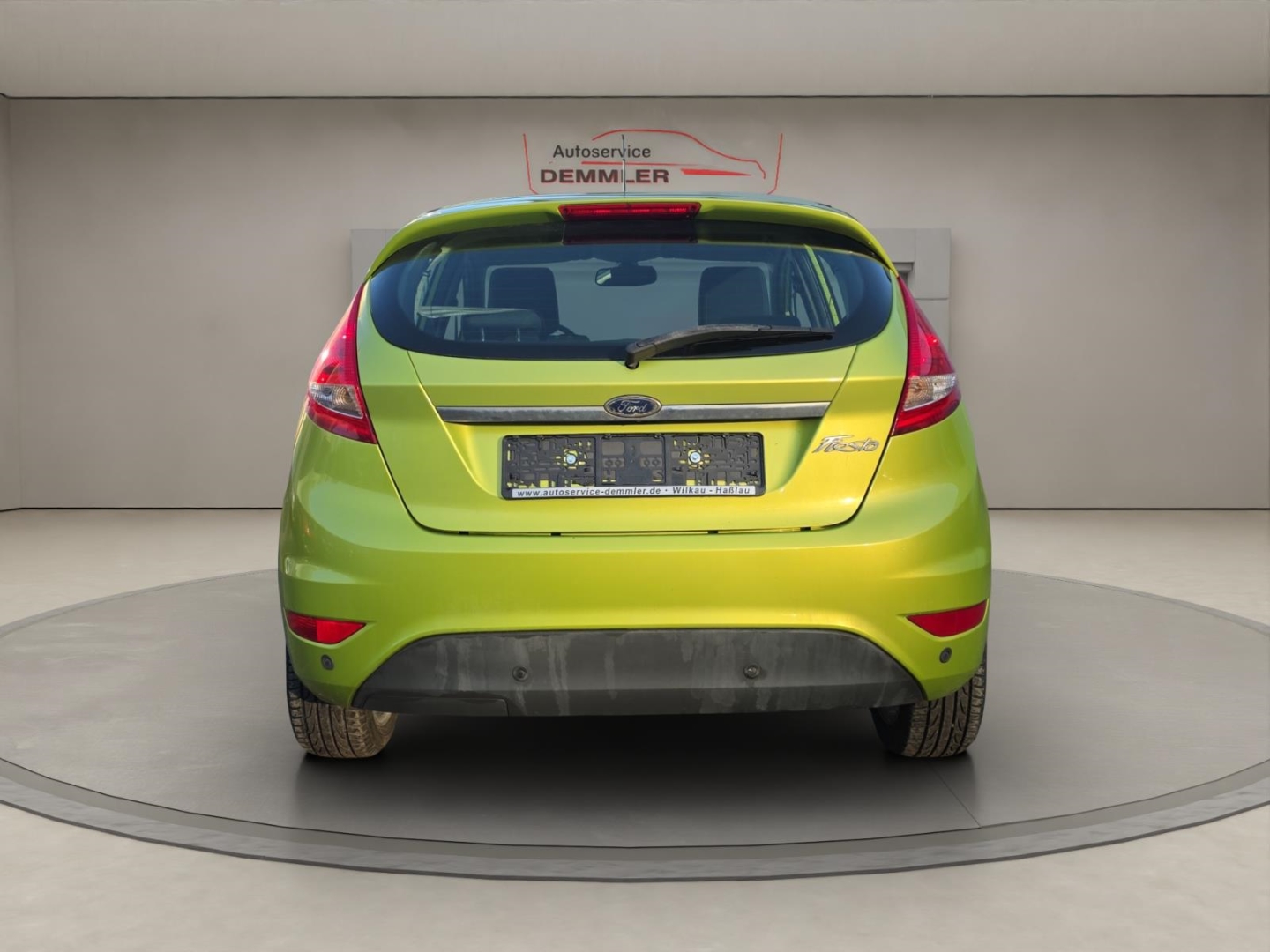 Ford Fiesta Titanium 1.4,Climatronic,beh.Frontsch.,PDC, squeeze (gruen) – Bild 6