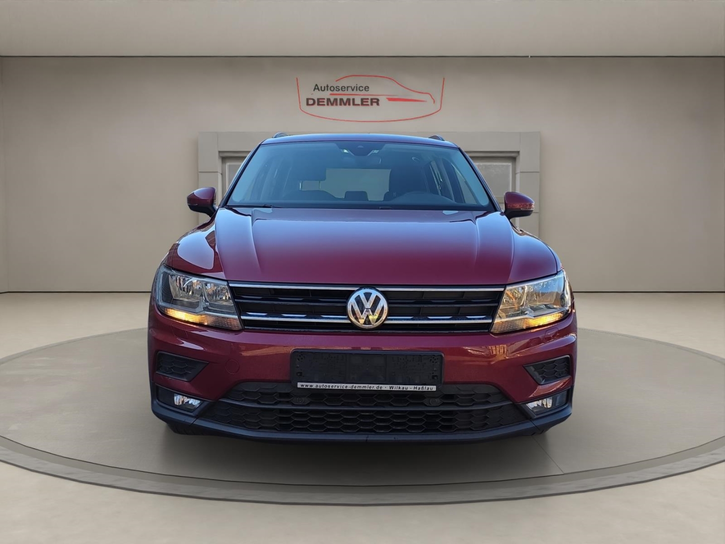 VW Tiguan 2.0 TDI,Climatronic,Standheizung, ACC,PDC, ruby red metallic (rot) – Bild 2