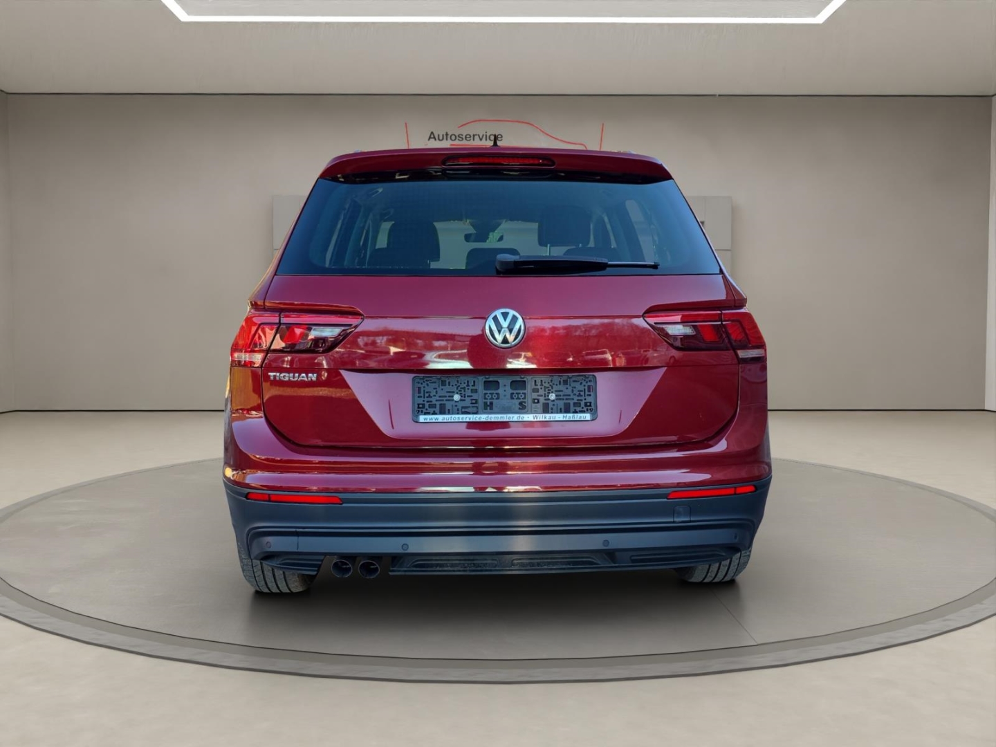 VW Tiguan 2.0 TDI,Climatronic,Standheizung, ACC,PDC, ruby red metallic (rot) – Bild 6