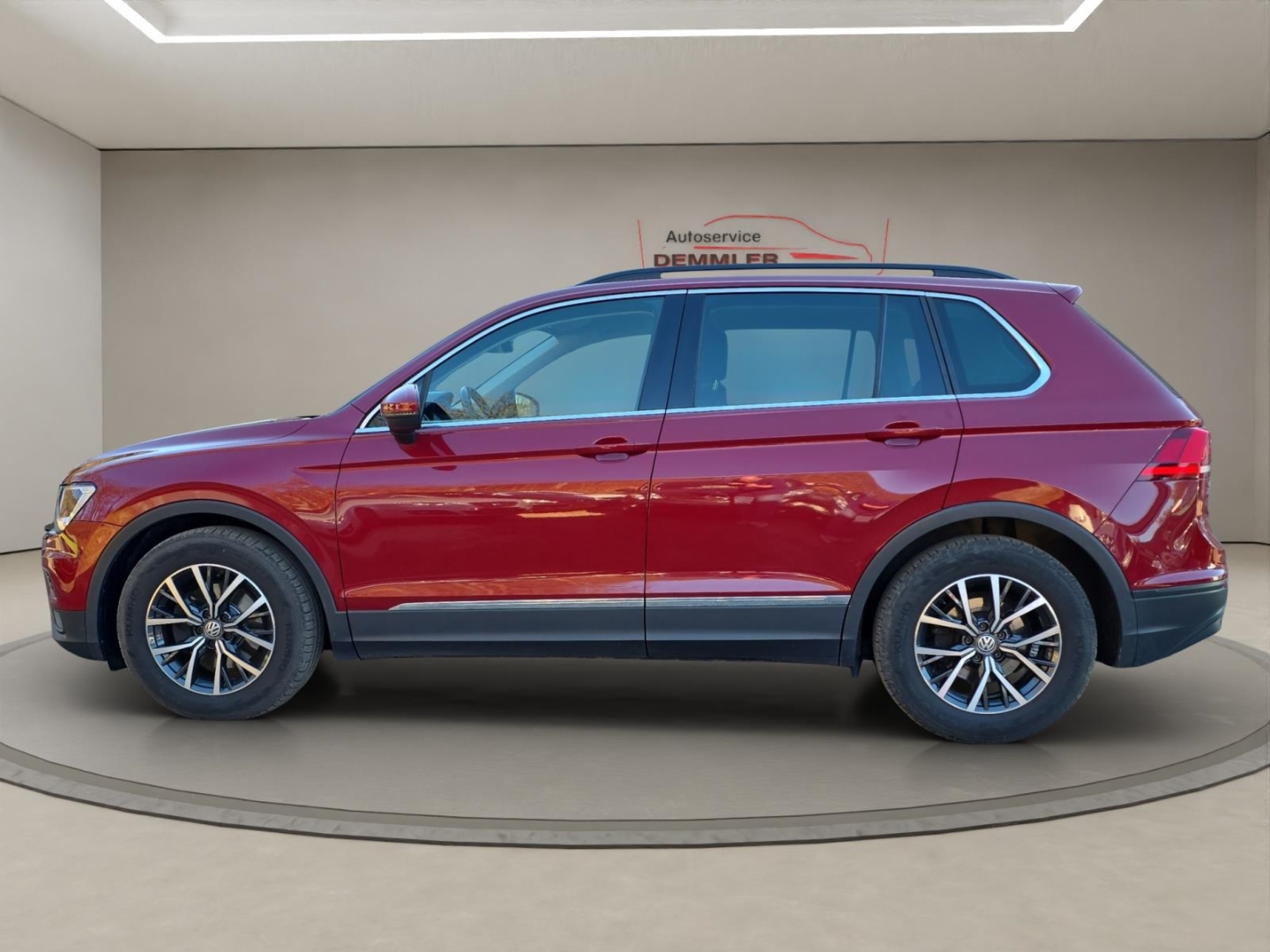 VW Tiguan 2.0 TDI,Climatronic,Standheizung, ACC,PDC, ruby red metallic (rot) – Bild 8